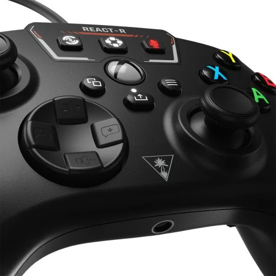 Turtle Beach REACT-R Noir USB Manette de jeu PC, Xbox One, Xbox Series S, Xbox Series X Turtle Beach REACT-R Noir USB Manette de jeu PC, Xbox One, Xbox Series S, Xbox Series X