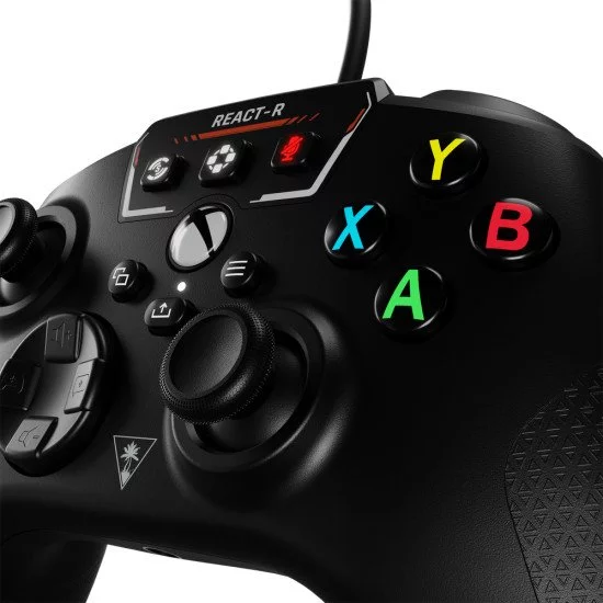 Turtle Beach REACT-R Noir USB Manette de jeu PC, Xbox One, Xbox Series S, Xbox Series X Turtle Beach REACT-R Noir USB Manette de jeu PC, Xbox One, Xbox Series S, Xbox Series X