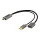 StarTech.com Adaptateur HDMI vers DisplayPort - Adaptateur HDMI vers DisplayPort de 30cm - Câble HDMI vers Displayport, Alimentation par Bus - Adaptateur HDMI 2.0 à DP 1.2, HDR - Convertisseur HDMI Displayport StarTech.com Adaptateur HDMI vers DisplayPort - Adaptateur HDMI vers DisplayPort de 30cm - Câble HDMI vers Displayport, Alimentation par Bus - Adaptateur HDMI 2.0 à DP 1.2, HDR - Convertisseur HDMI Displayport