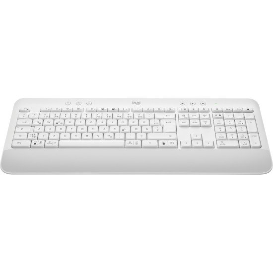 Logitech Signature K650 clavier Bluetooth QWERTZ Allemand Blanc