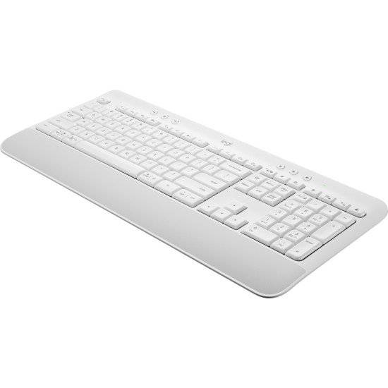 Logitech Signature K650 clavier Bluetooth QWERTZ Allemand Blanc