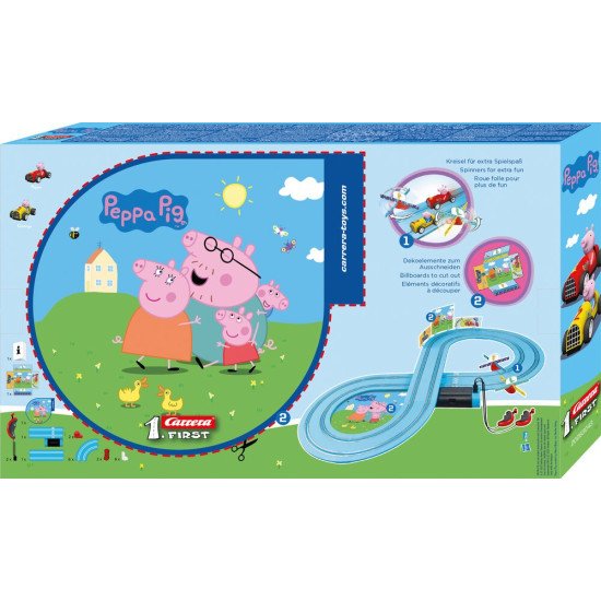 Carrera FIRST Peppa Pig Kids GranPrix