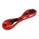 ACT AK5512 câble électrique Rouge 1 m Coupleur C13 Coupleur C14 ACT AK5512 câble électrique Rouge 1 m Coupleur C13 Coupleur C14