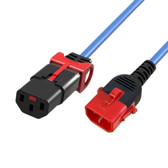 ACT AK5518 câble électrique Bleu 1,5 m Coupleur C13 Coupleur C14 ACT AK5518 câble électrique Bleu 1,5 m Coupleur C13 Coupleur C14