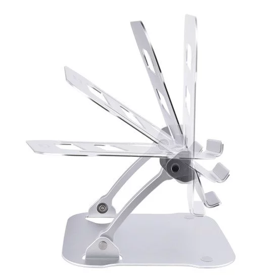 StarTech.com Support Ordinateur Portable (5kg) - Socle Ordinateur Portable  en Aluminium, Argenté - Réhausseur PC pour MacBook Air/Pro, Dell XPS