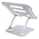 StarTech.com Support de Bureau pour Ordinateur Portable - Support Ergonomique Pliable pour PC Portable - Socle/Pupitre/Réhausseur Incliné pour PC portable, Supporte Jusqu'à 10kg - Socle Ventilé PC Portable