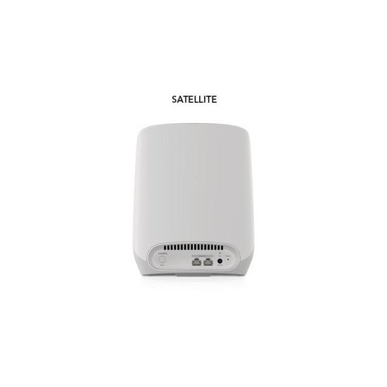 NETGEAR Orbi RBS760 Tri-bande (2,4 GHz / 5 GHz / 5 GHz) Wi-Fi 6 (802.11ax) Blanc 2 Interne