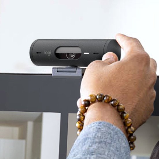 Logitech Brio 500 webcam 4 MP 1920 x 1080 pixels USB-C Graphite