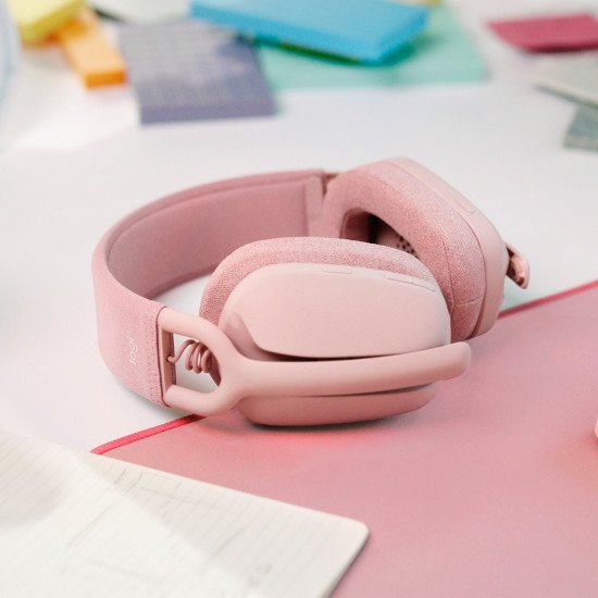 Logitech Zone Vibe 100 Casque Sans fil Arceau Appels/Musique Bluetooth Rose