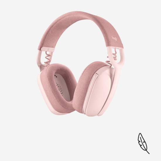 Logitech Zone Vibe 100 Casque Sans fil Arceau Appels/Musique Bluetooth Rose