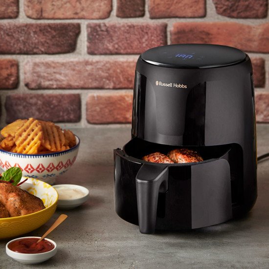 Russell Hobbs SatisFry Air Heißluftfritteuse Klein Unique 1,8 L Autonome 1100 W Friteuse d'air chaud Noir