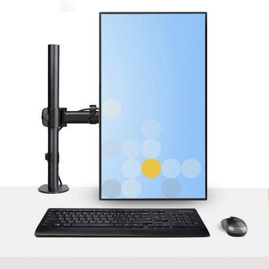 StarTech.com Support de Bureau pour Ordinateur Portable - Support PC Portable (4,5kg) - Support de Bureau pour Écran/Moniteur jusqu'à 34" (8kg) - Support Bureau VESA - Bras Ordinateur Portable Bureau