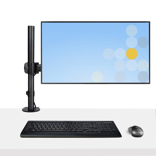 StarTech.com Support de Bureau pour Ordinateur Portable - Support PC Portable (4,5kg) - Support de Bureau pour Écran/Moniteur jusqu'à 34" (8kg) - Support Bureau VESA - Bras Ordinateur Portable Bureau