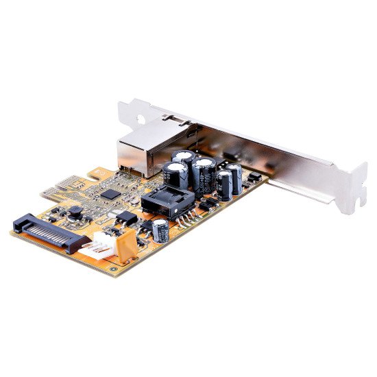 StarTech.com Carte Réseau PCI Express x1 - Carte Ethernet PCIe avec RJ45, 30W 802.3at PoE LAN NIC pour Ordinateur de Bureau/Serveurs - Adaptateur Réseau 2.5GB avec Support à Profil Bas, NBaseT, Windows/Linux