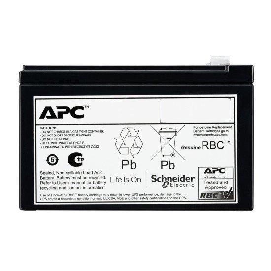 APC Cartouche de batterie de rechange APCRBCV205 (OEM)