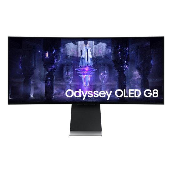 Samsung Odyssey Neo G8 LS34BG850SUXEN écran PC 34" 3440 x 1440 pixels UltraWide Quad HD OLED Argent