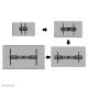 Neomounts by Newstar Select Neomounts support mural pour TV très robuste Neomounts by Newstar Select Neomounts support mural pour TV très robuste