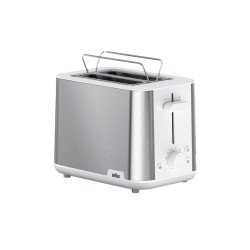 Braun HT 1510 2 part(s) 900 W Acier inoxydable, Blanc Braun HT 1510 2 part(s) 900 W Acier inoxydable, Blanc