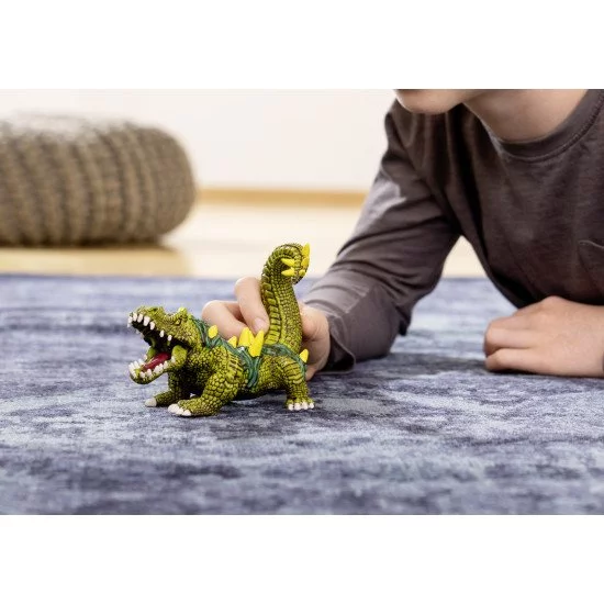 Figurine Monstre des Marais - Jouet Crocodile Ultra-réaliste et Durable aux Écailles Vertes et Dents Féroces Cadeau pour garçons