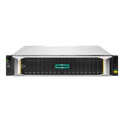 HPE MSA 2062 boîtier de disques 1,92 To Rack (2 U) Argent, Noir
