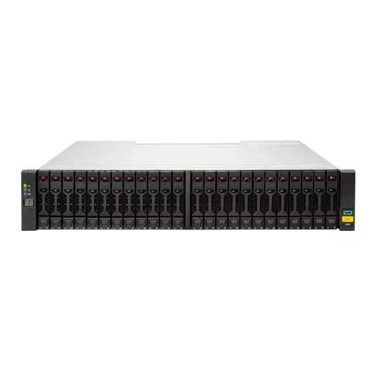 HPE MSA 2060 boîtier de disques Rack (2 U) Argent, Noir HPE MSA 2060 boîtier de disques Rack (2 U) Argent, Noir