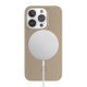 Woodcessories BIO CASE MAGSAFE coque de protection pour téléphones portables 17 cm (6.7") Housse Beige