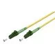 Goobay 59630 câble de fibre optique 3 m LC/APC FTTH OS2 Jaune Goobay 59630 câble de fibre optique 3 m LC/APC FTTH OS2 Jaune
