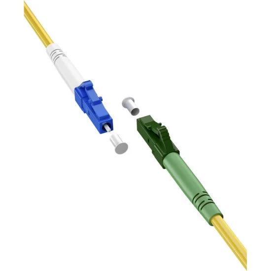 Goobay 59630 câble de fibre optique 3 m LC/APC FTTH OS2 Jaune Goobay 59630 câble de fibre optique 3 m LC/APC FTTH OS2 Jaune