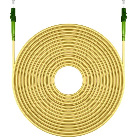 Goobay 59630 câble de fibre optique 3 m LC/APC FTTH OS2 Jaune Goobay 59630 câble de fibre optique 3 m LC/APC FTTH OS2 Jaune