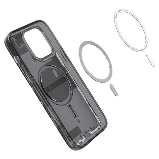 Spigen ACS05539 coque de protection pour téléphones portables 17 cm (6.7") Housse Noir, Blanc