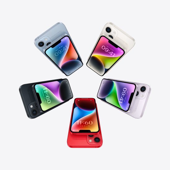 Apple iPhone 14 15,5 cm (6.1") Double SIM iOS 16 5G 256 Go Bleu Apple iPhone 14 15,5 cm (6.1") Double SIM iOS 16 5G 256 Go Bleu