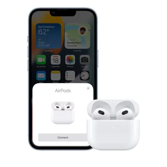 Apple AirPods (3rd generation) AirPods (3ᵉ génération) avec Boîtier de charge Lightning Apple AirPods (3rd generation) AirPods (3ᵉ génération) avec Boîtier de charge Lightning