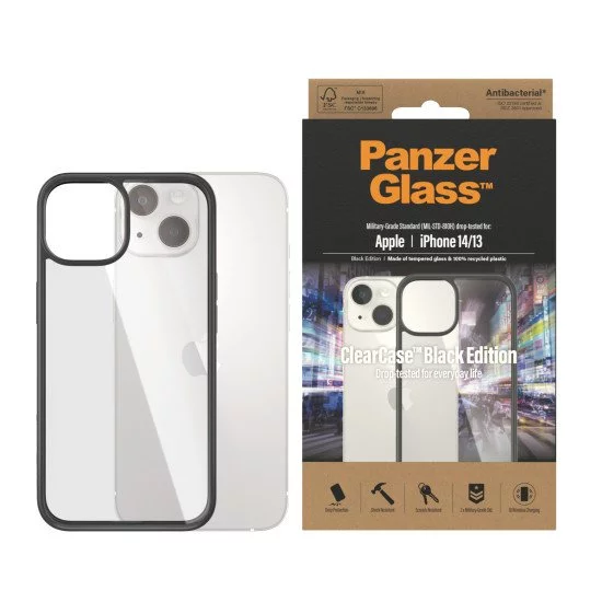 PanzerGlass ClearCase coque de protection pour téléphones portables 15,5 cm (6.1") Housse Transparent PanzerGlass ClearCase coque de protection pour téléphones portables 15,5 cm (6.1") Housse Transparent