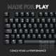 Logitech G G413 SE clavier USB QWERTZ Suisse Noir