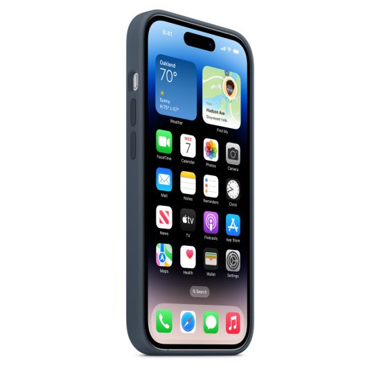 Apple MPTF3ZM/A coque de protection pour téléphones portables 15,5 cm (6.1") Housse Bleu