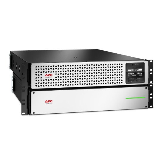 APC SRTL1500RM4UXLI-NC UPS Double-conversion (en ligne) 1,5 kVA 1350 W 8 sortie(s) CA