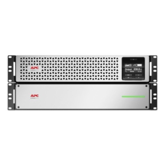 APC SRTL3000RM4UXLI-NC UPS Double-conversion (en ligne) 3 kVA 2700 W 8 sortie(s) CA