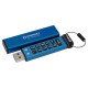 Kingston Technology IronKey Keypad 200 lecteur USB flash 64 Go USB Type-A 3.2 Gen 1 (3.1 Gen 1) Bleu