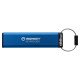 Kingston Technology IronKey Keypad 200 lecteur USB flash 128 Go USB Type-A 3.2 Gen 1 (3.1 Gen 1) Bleu