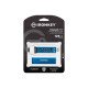 Kingston Technology IronKey Keypad 200 lecteur USB flash 128 Go USB Type-A 3.2 Gen 1 (3.1 Gen 1) Bleu