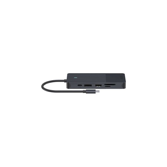 Rapoo UCM-2006 carte et adaptateur d'interfaces 3, 5 mm, DisplayPort, HDMI, RJ-45, USB 3.2 Gen 1 (3.1 Gen 1), USB Type-C