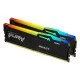 Kingston Technology FURY Beast RGB module de mémoire 32 Go 2 x 16 Go DDR5 5600 MHz Kingston Technology FURY Beast RGB module de mémoire 32 Go 2 x 16 Go DDR5 5600 MHz