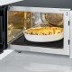 Severin MW 7777 micro-onde Comptoir Micro-ondes grill 25 L 900 W Noir, Acier inoxydable