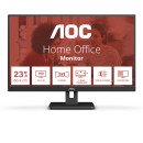 AOC 24E3UM 61 cm (24") 1920 x 1080 pixels Full HD Noir AOC 24E3UM 61 cm (24") 1920 x 1080 pixels Full HD Noir