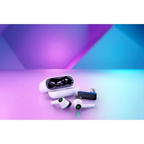 Razer Hammerhead HyperSpeed Écouteurs Sans fil Ecouteurs Jouer Bluetooth Blanc Razer Hammerhead HyperSpeed Écouteurs Sans fil Ecouteurs Jouer Bluetooth Blanc