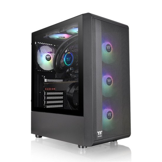 Thermaltake S200 TG ARGB Midi Tower Noir Thermaltake S200 TG ARGB Midi Tower Noir
