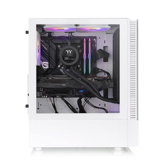 Thermaltake View 200 TG Snow ARGB Midi Tower Blanc