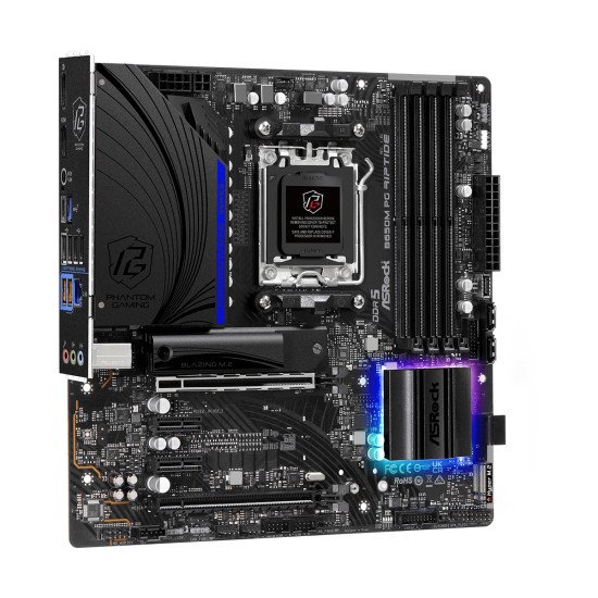 Asrock B650M PG Riptide AMD B650 Emplacement AM5 micro ATX