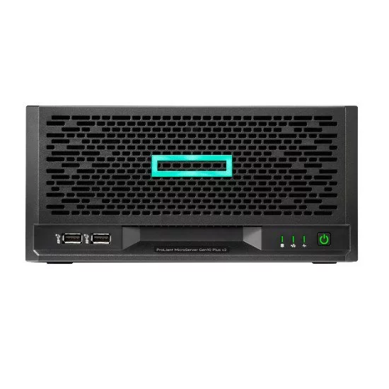 HPE ProLiant MicroServer Gen10+ v2 serveur 1000 Go Ultra Micro Tower Intel® Xeon® 2,8 GHz 16 Go DDR4-SDRAM 180 W HPE ProLiant MicroServer Gen10+ v2 serveur 1000 Go Ultra Micro Tower Intel® Xeon® 2,8 GHz 16 Go DDR4-SDRAM 180 W