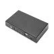 Digitus Commutateur KVM, 2 ports, 4K / 30 Hz, USB-C / USB / HDMI (in), HDMI (out), réseau Digitus Commutateur KVM, 2 ports, 4K / 30 Hz, USB-C / USB / HDMI (in), HDMI (out), réseau